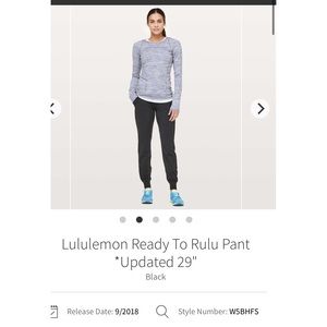 Lululemon Ready to Rulu Pant